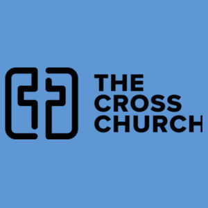 The Cross Church in Black - Unisex Short-Sleeve T-Shirt Design