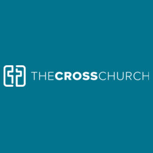 The Cross Church in White - Women's Fitted Short-Sleeve T-Shirt Design