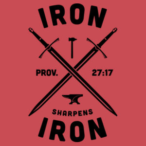 Iron Sharpens Iron - Apparel ® Unisex CVC Tee Design