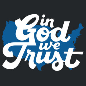 In God We Trust USA - Perfect Tri ® Tee Design