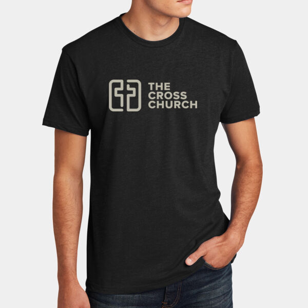 The Cross Church in Stone - Unisex Short-Sleeve T-Shirt Thumbnail
