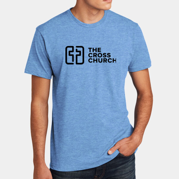 The Cross Church in Black - Unisex Short-Sleeve T-Shirt Thumbnail