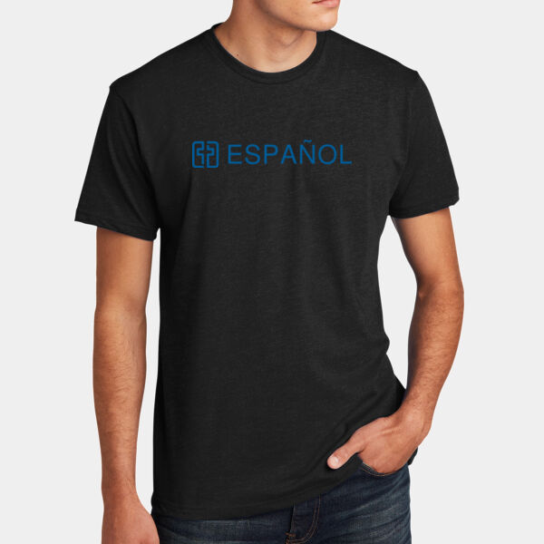 The Cross Español in Blue - Unisex Short-Sleeve T-Shirt Thumbnail