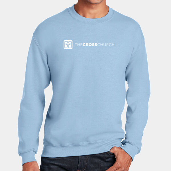 The Cross Church - Heavy Blend Crewneck Sweatshirt Thumbnail