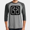 Perfect Tri ® 3/4 Sleeve Raglan Thumbnail