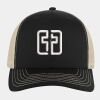 OTTO Cap 6 Panel Mid Profile Mesh Back Trucker Hat Thumbnail