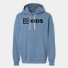 Garment Dyed Lightweight Fleece Hooded Sweatshirt Thumbnail