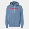 Garment Dyed Lightweight Fleece Hooded Sweatshirt Thumbnail