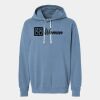 Garment Dyed Lightweight Fleece Hooded Sweatshirt Thumbnail