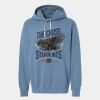 Garment Dyed Lightweight Fleece Hooded Sweatshirt Thumbnail