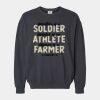 Garment-Dyed Lightweight Fleece Crewneck Sweatshirt Thumbnail