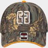 OTTO CAP Camouflage 6 Panel Low Profile Mesh Back Trucker Hat Thumbnail