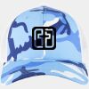 OTTO CAP Camouflage 6 Panel Low Profile Mesh Back Trucker Hat Thumbnail